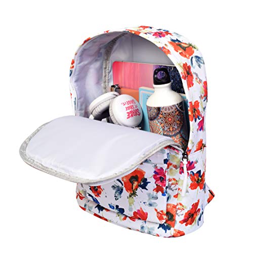 Lino Perros Women Multi Colored Floral Print Backpack