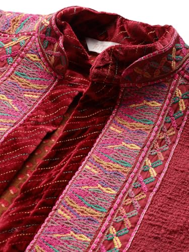 Ritu Kumar Pink Peru Solid Jacket