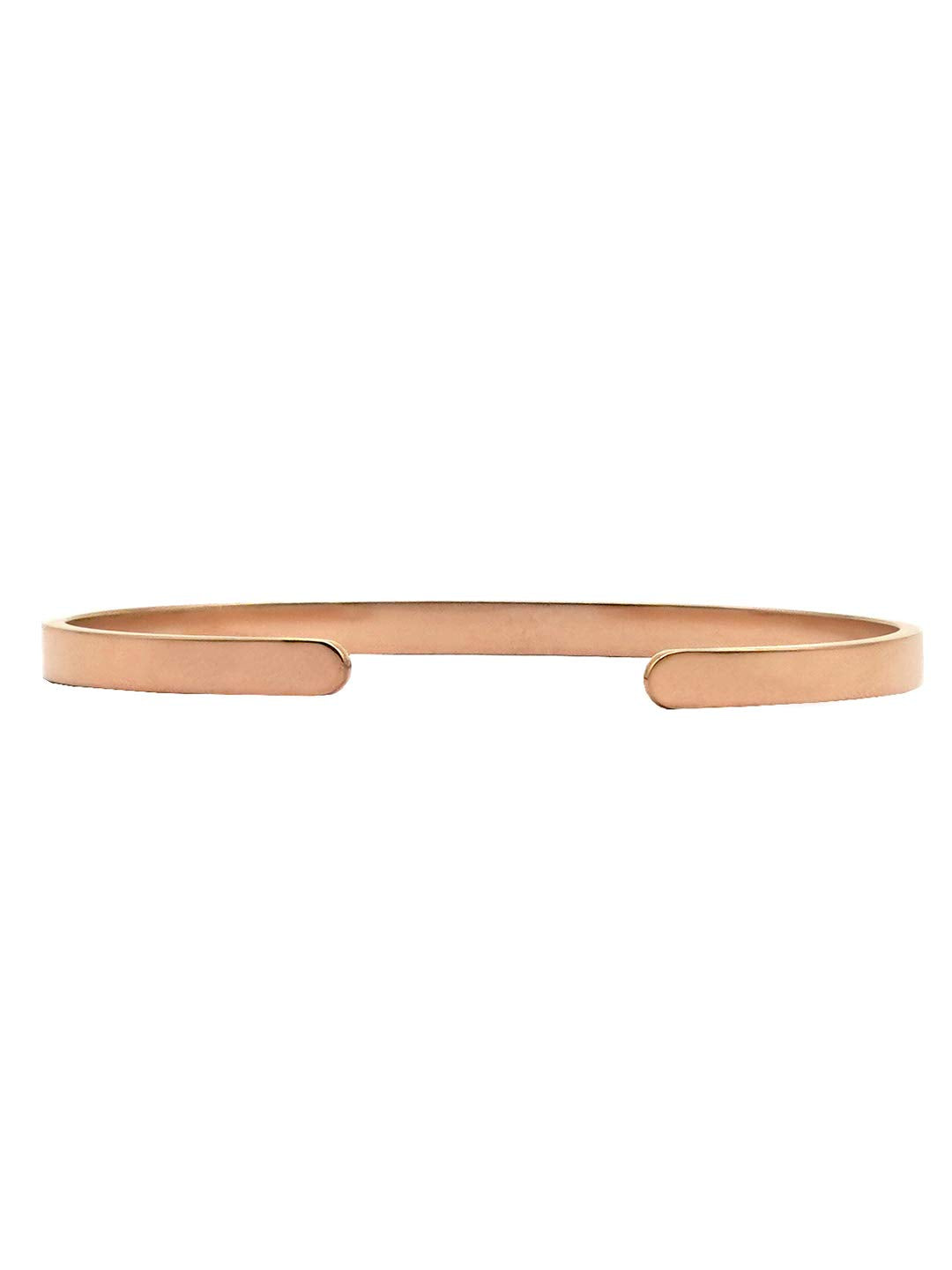 Joker & Witch Stainless Steel Amy Rosegold Analogue Watch Bracelet Stack for Women, Black Dial, Rose Gold Band