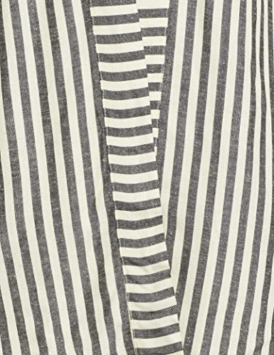 W for Woman Women's Ecru & Black Striped Shrug (21FEW14383-311847_Beige_L)