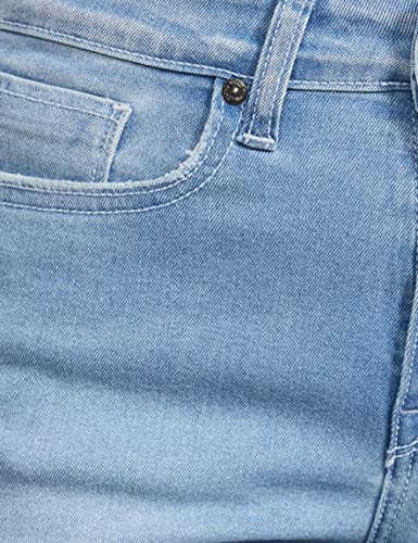 Pepe Jeans Women's High Rise Wide Leg Fit Jeans Light Used