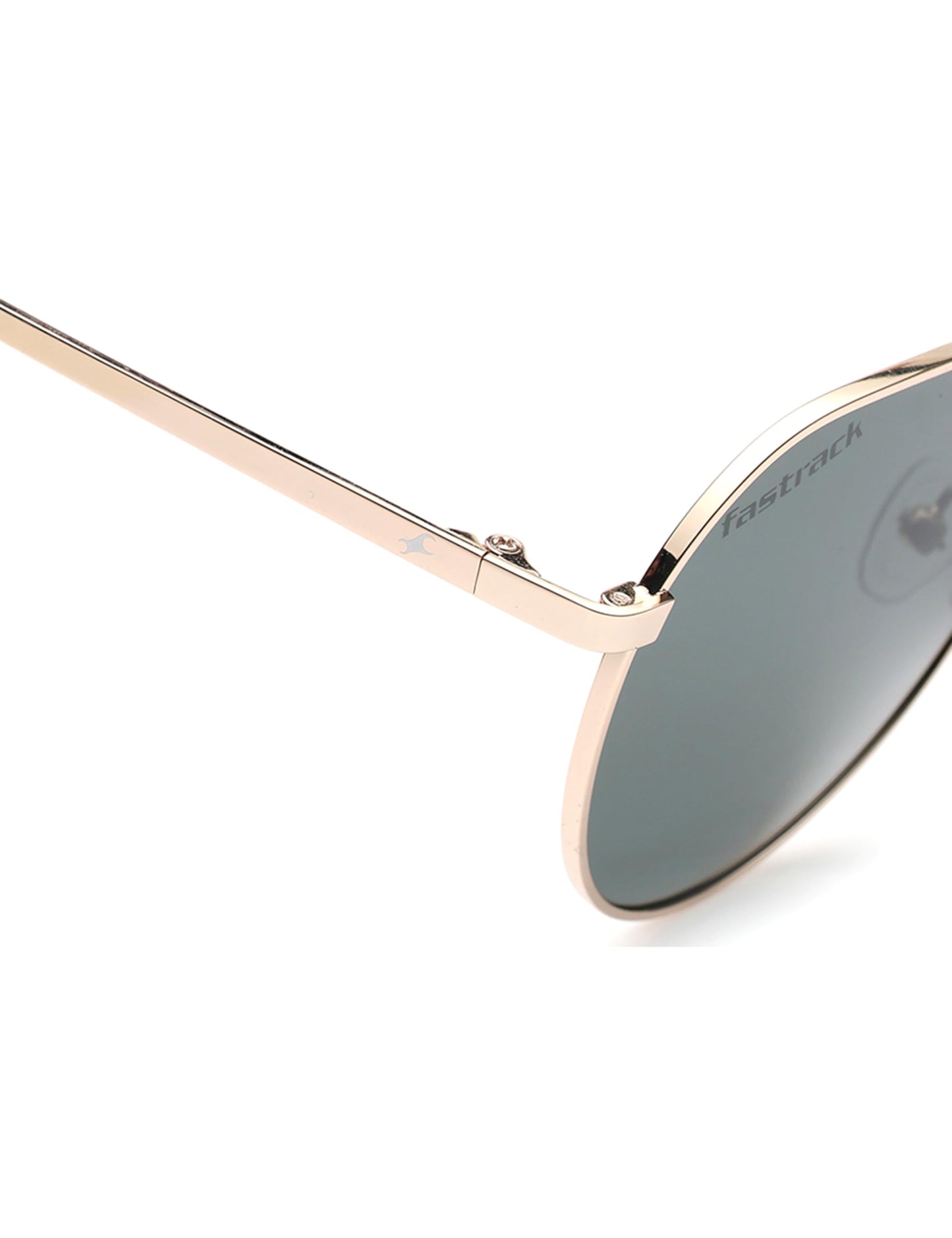 Fastrack Green Colored Round Shaped Metal Frame Polarized Sunglasses for Unisex