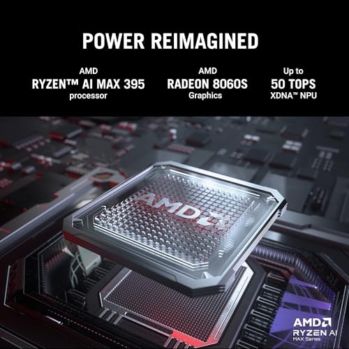 ASUS ROG Flow Z13 (2025), AMD Ryzen AI MAX+ 395,AMD Radeon iGPU, 32GB/1TB, 2.5K QHD+,Touchscreen, 13.4", 34 cm,Windows 11, M365 Basic(1yr)* Office24, Off Black, 1.59 Kg, GZ302EA-RU520WS, Gaming Laptop