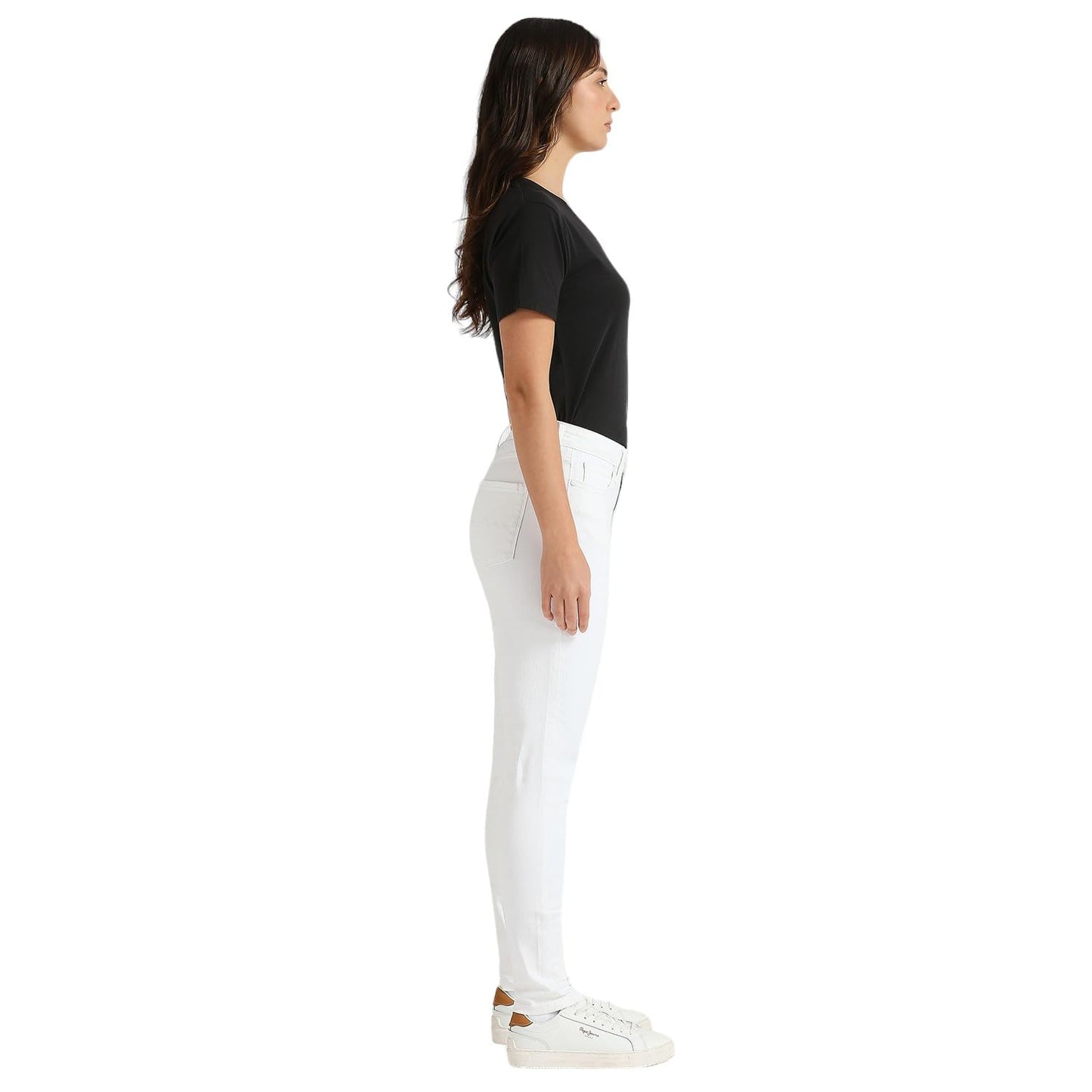 Pepe Jeans Women's Skinny Jeans (PL204938P578_White