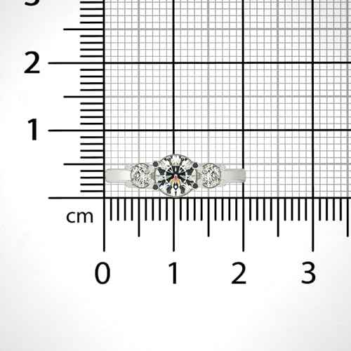 VALANOVA Hallmarked 18K Gold & Certified Lab Grown Diamond 1.08cts | Ring For Women's/Girls | Stylish & Elegant | VGR0461R | Ring Size: 16