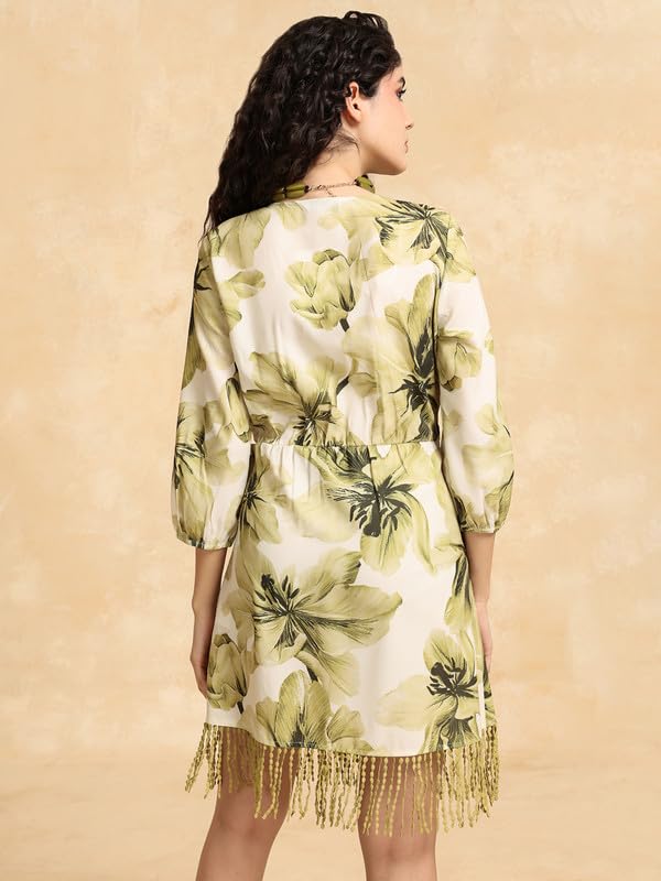 Kazo Edna Mini Dress Green