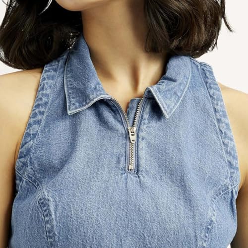 Levi's Women's Solid Shirt Collar Top