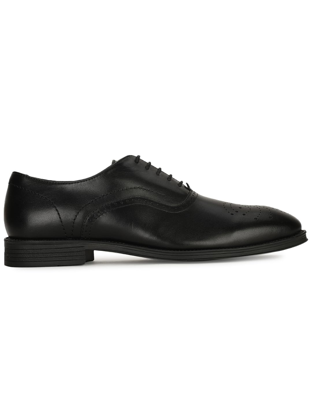 Hush Puppies Mens Brandon Oxford E 23 Black Formal Shoes - 10 UK (8346000)