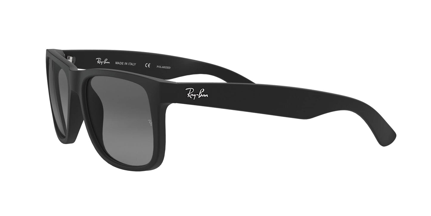 Ray-Ban Men Polarized Grey Lens Square Sunglasses - 0RB4165622/T355