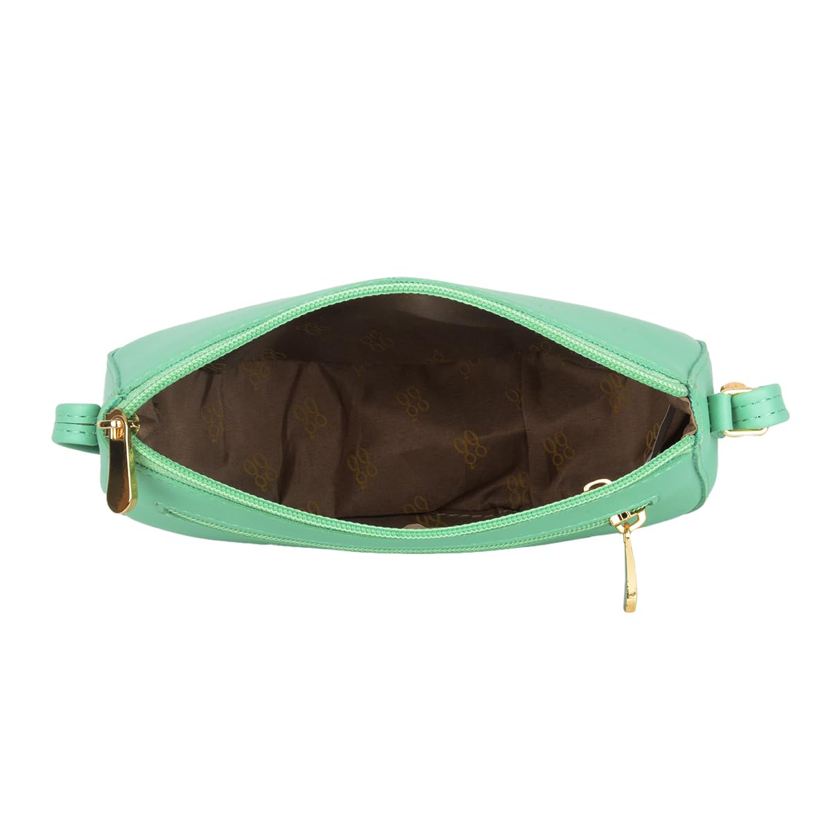 Baggit Women Green Saddle Sling Bag Xxs Size | Ladies Stylish Casual Cross Body Purse Handbag