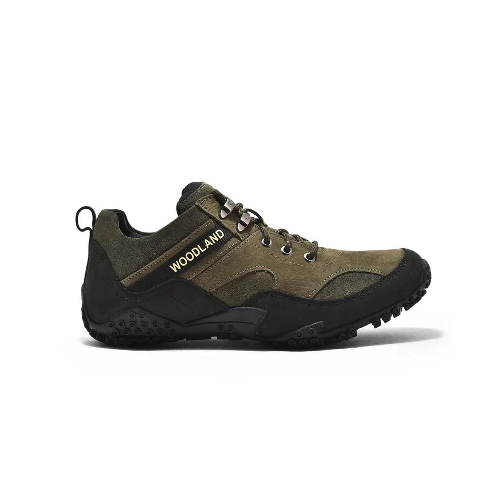 Woodland Men Olive Green Casual Shoes