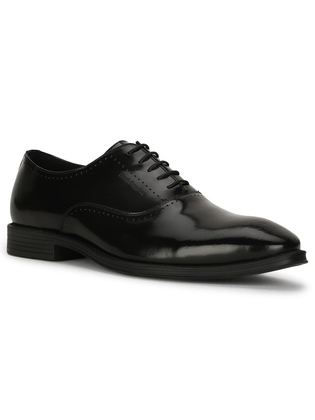 Hush Puppies Mens Edward Oxford E 23 Black Formal Shoes - 8 UK (8386000)