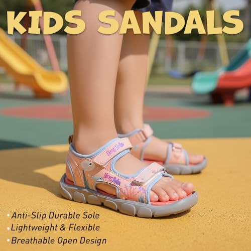 Liberty Lucy & Luke HOPNPLAY-E Pink Casual Sandal for Kids - 13C