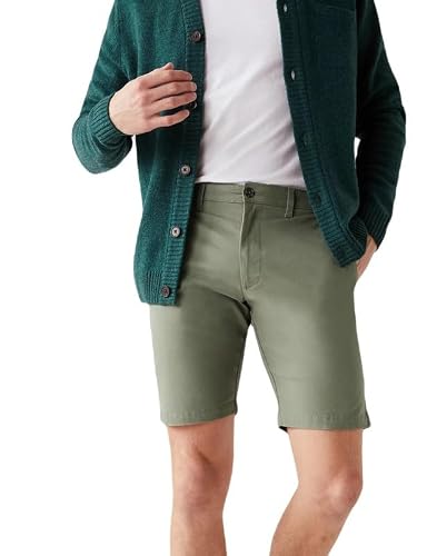 Marks & Spencer Stretch Chino Shorts T175580MKHAKI (44)
