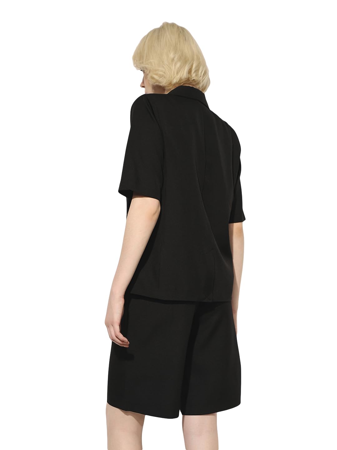 ONLY Women's Polyester Blend Single Breasted Blazer