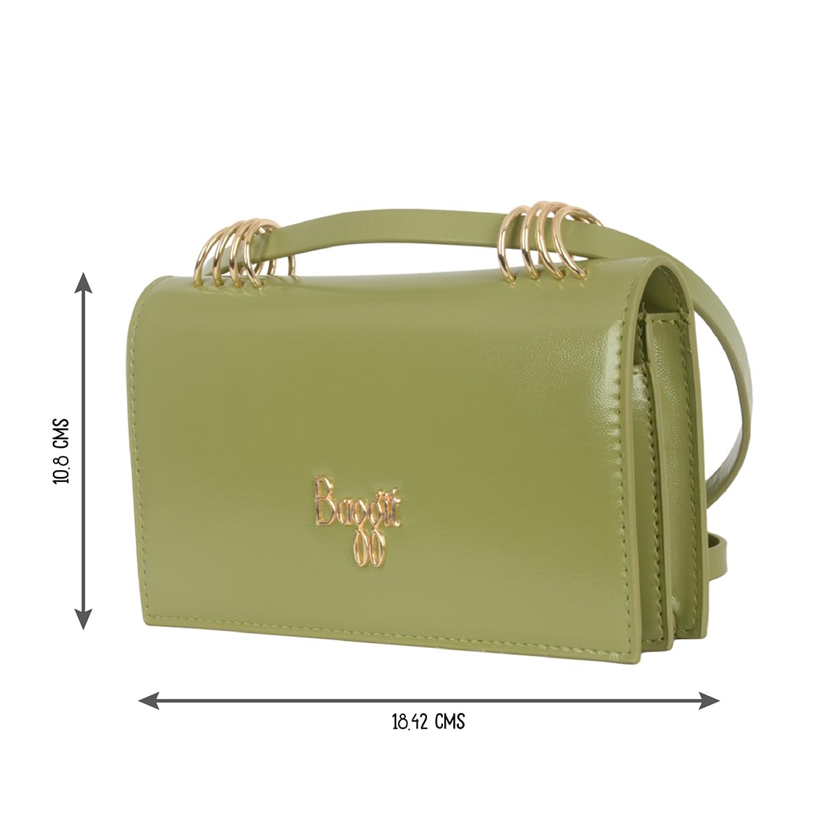 Baggit Women's Green XXS Size Tote Sling Bag