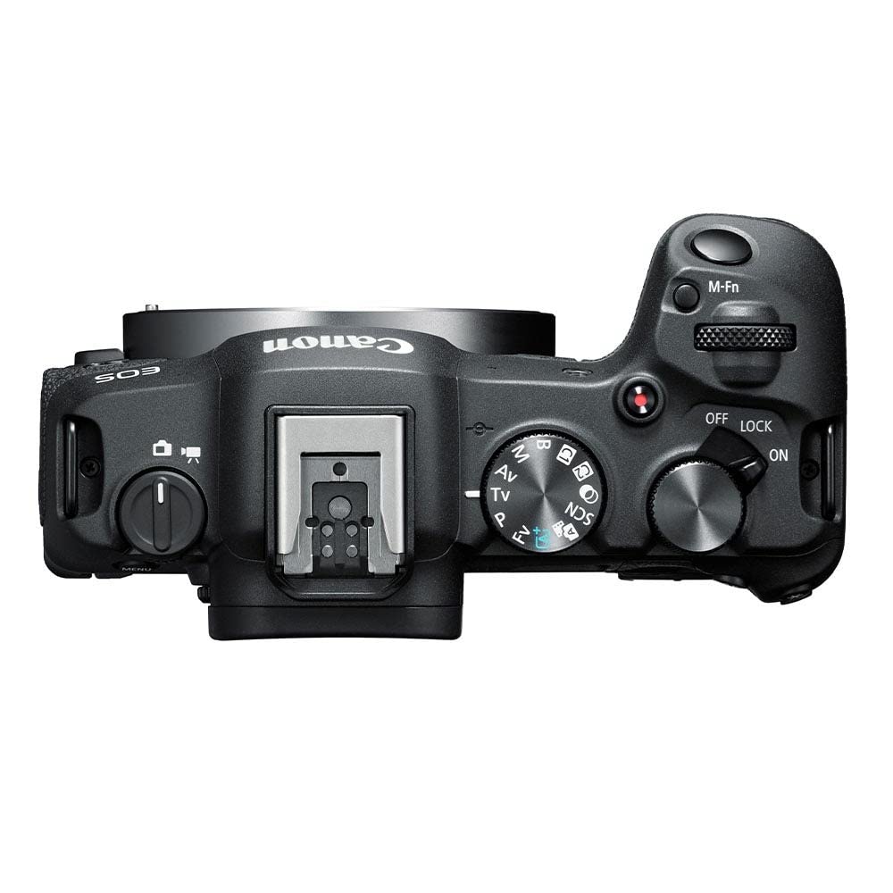 Canon EOS R8 Full-Frame 24.2 MP Mirrorless Camera Body | 4K Full HD Video Recording | (Black)