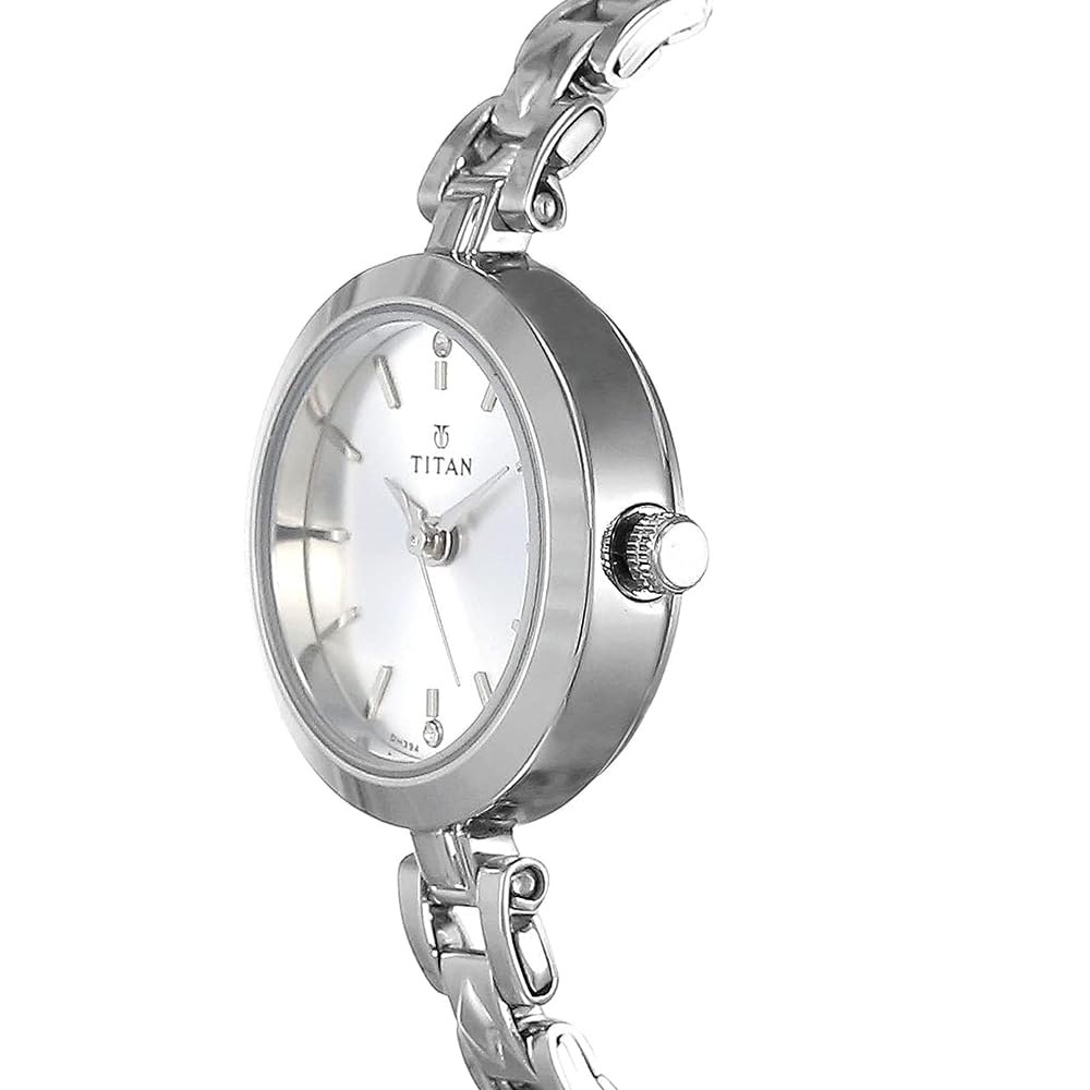 Titan Karishma Analog Silver Dial Women's Watch -NM2598SM01 / NL2598SM01 / NN2598SM01