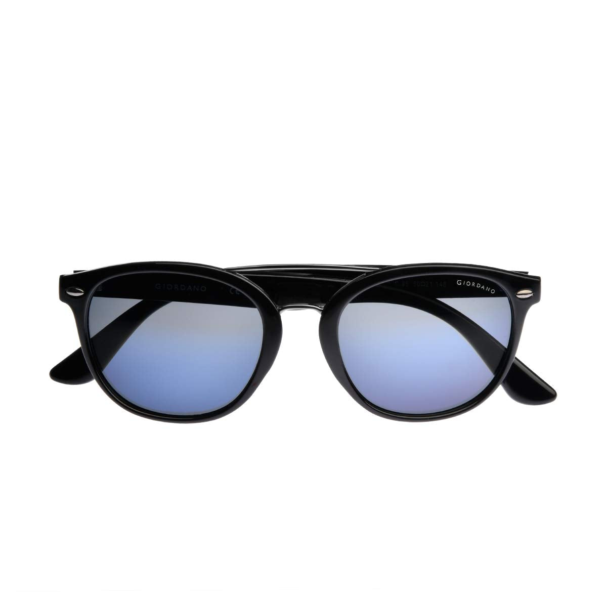 Giordano UV Protected Oval Women's Sunglasses - (GA90189C95|50|Blue Color Lens)
