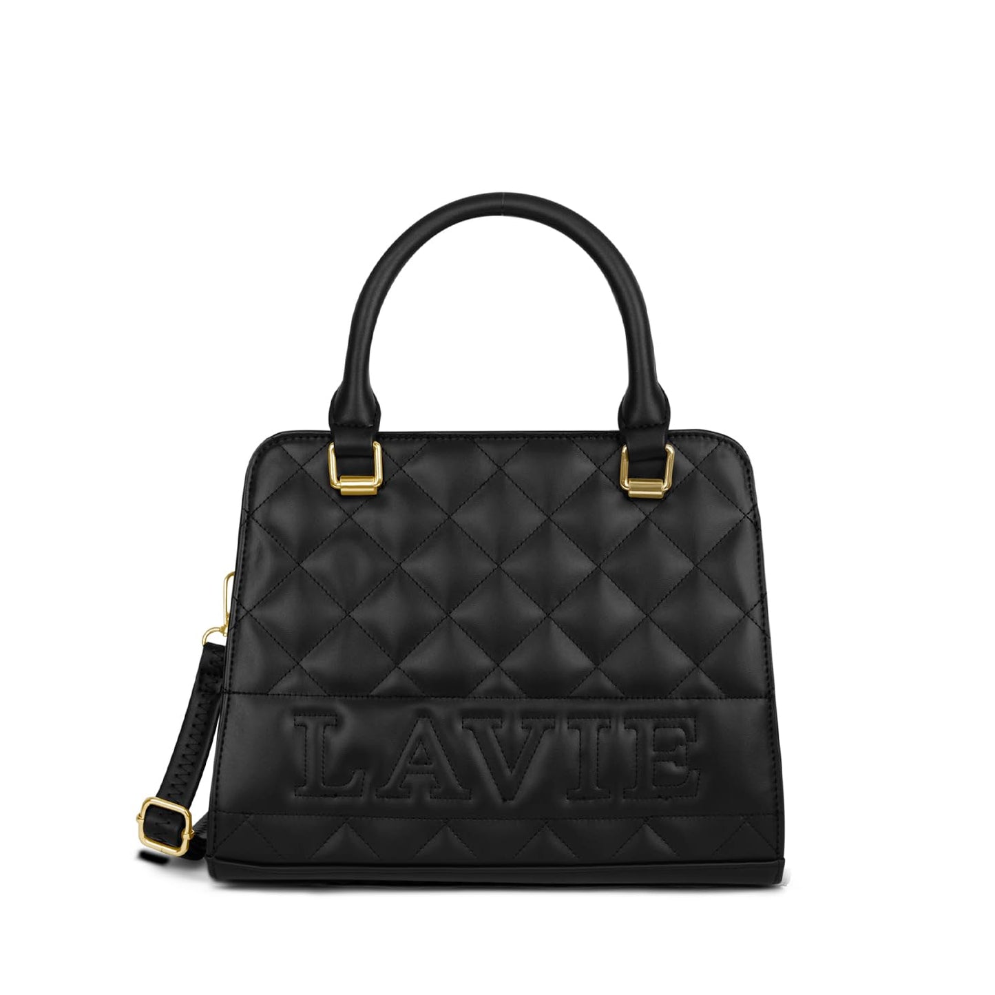 Lavie Women's Quilt Joanna Satchel Bag | Satchel Handbag for Work | Ladies purse | Stylish Shoulder Bag | Gift for Women