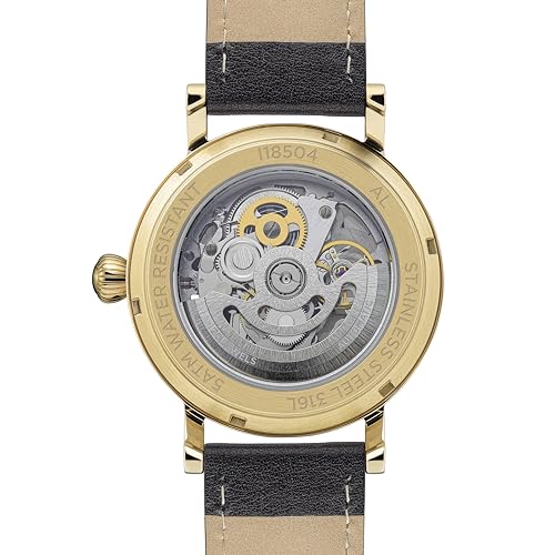 Ingersoll The Prince Automatic Gold Skeleton Dial Analog Watch - for Men I18504