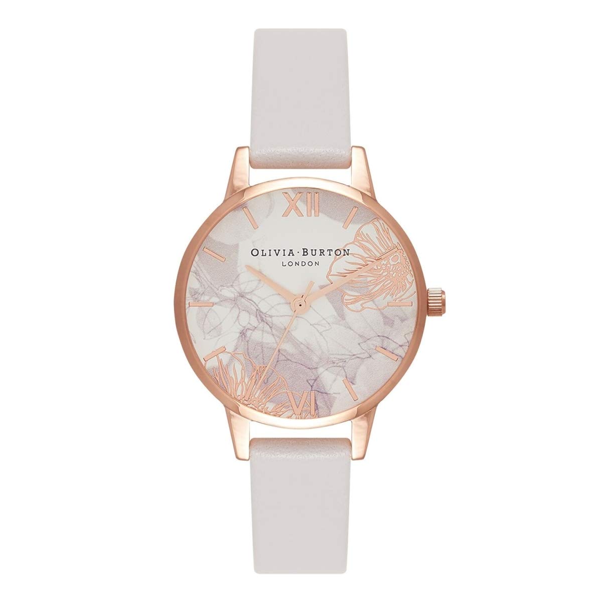 Olivia burton Abstract Florals Analog Multicolor Dial Women's Watch-OB16VM12