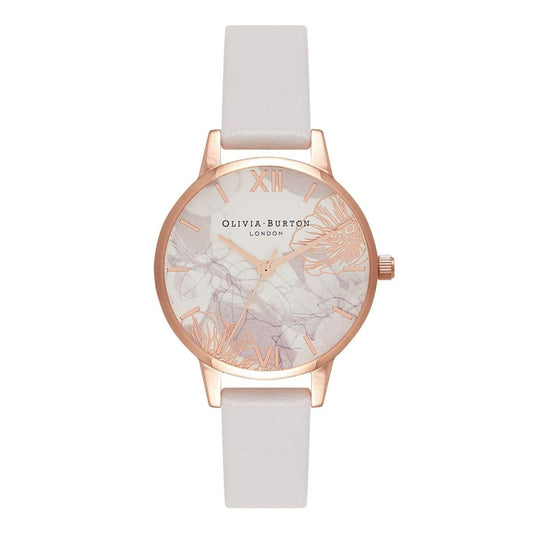 Olivia burton Abstract Florals Analog Multicolor Dial Women's Watch-OB16VM12