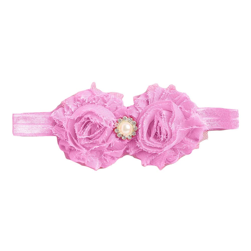 Hopscotch Baby Girls Cotton Blend Sleeveless Ruffle Embellished Knee-Length Party Dress In Pink Color For Ages 3-6 Months (Byn-2544742)