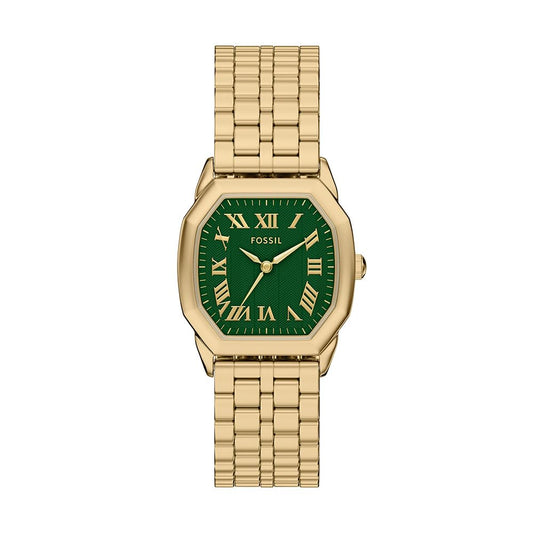 Fossil Harlow Gold Quartz Stainless Steel Watch ES5451