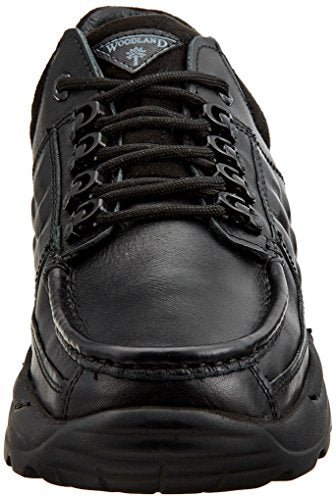 Woodland Men's Black Leather Casual Shoes-9 UK/India (43 EU) -(GC 0863110Y15)