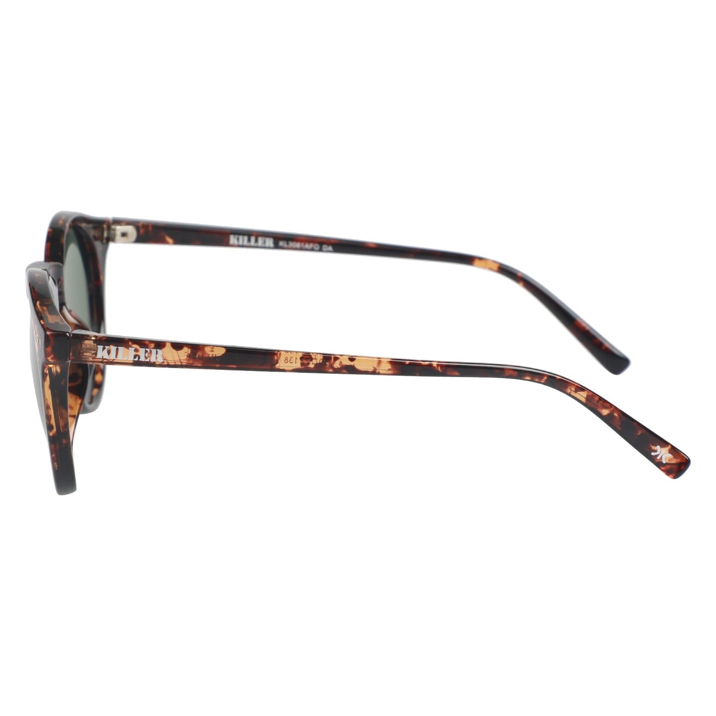 KILLER Women's Sunglass, Round Shaped TR90 Frame Polarized Lens Sunglasses Case For Women, Girls, 100% UV Lens Sunglasses