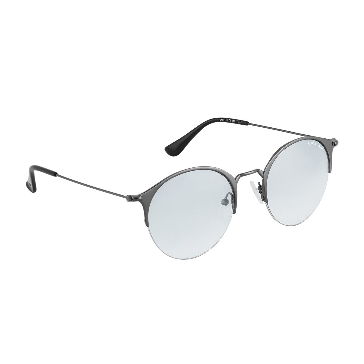 Giordano UV Protected Oval Women Sunglasses (51 I Clear Lens)