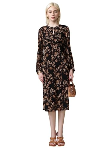 Kazo Dottie 2 Midi Dress (Black_M)