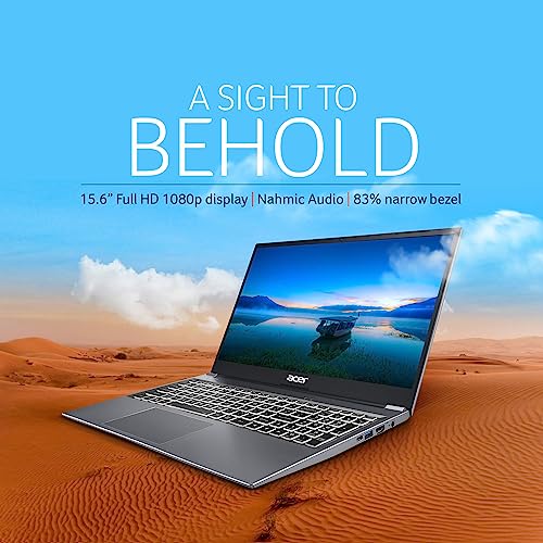acer SmartChoice Aspire Lite, AMD Ryzen 5 5625U, 8GB RAM, 512GB SSD,FHD, 15.6"/39.62cm, Windows 11 Home, Steel Gray, 1.59 kg, AL15-41, Backlit Keyboard