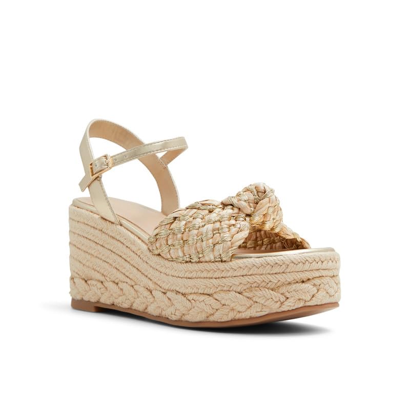 Aldo ANNAMARIE-IN711 Women Gold Wedges