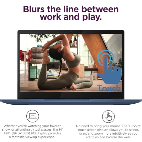 Lenovo 15.6" FHD Business Laptop, Intel Processor, 8GB RAM, 256GB SSD