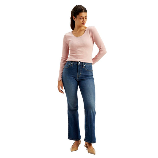 Levi's Women's Fitted Jeans (A3940-0019_Indigo, High Rise, 28