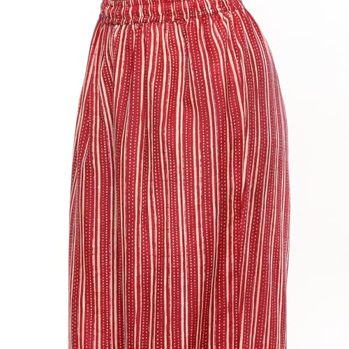 BIBA Women's Modal Kurta Sets (SKDNSHIBO10030AW24RED_Red