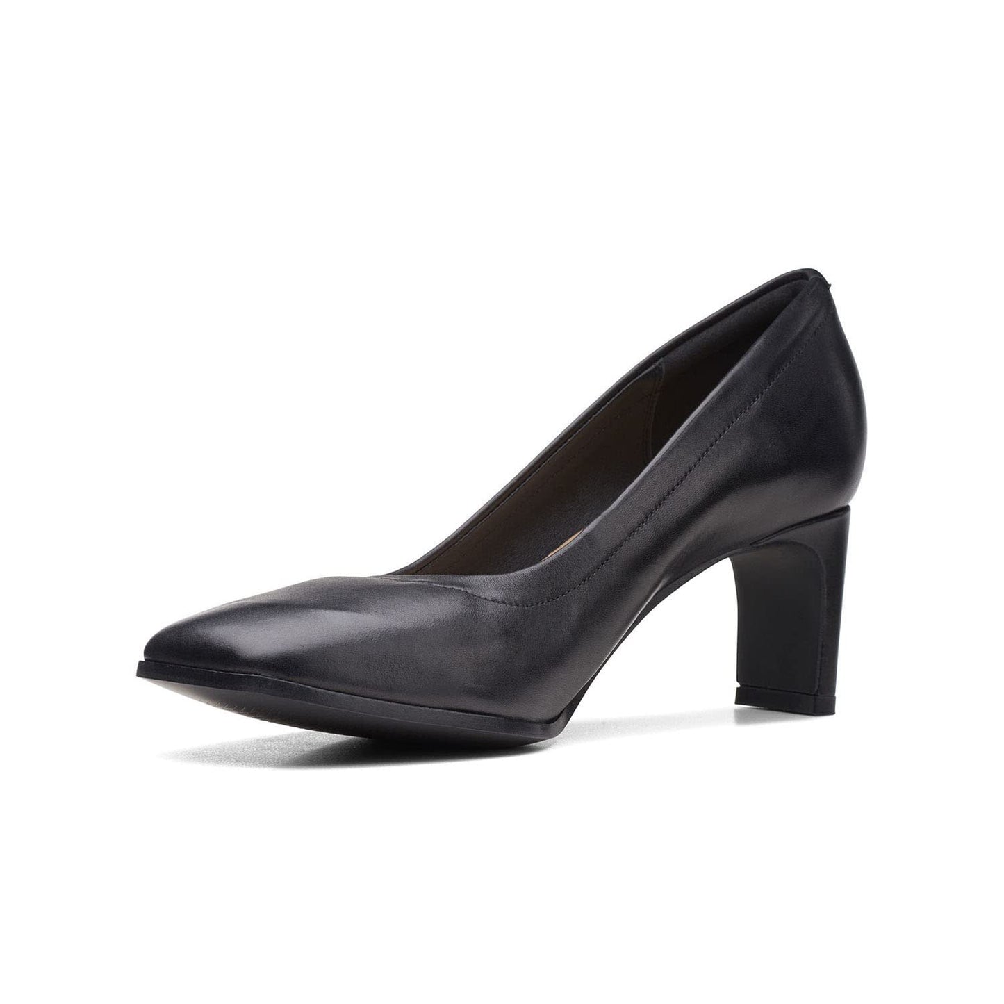 Clarks Seren55 Soft Black Leat UK-6