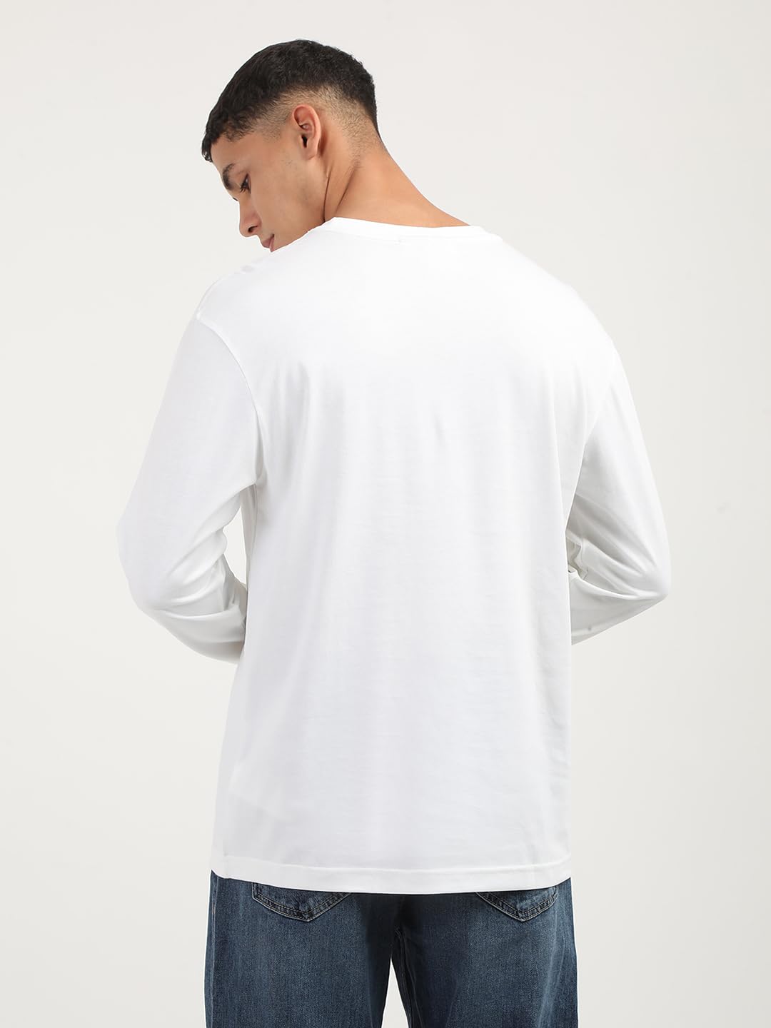 Calvin Klein Jeans Department690 Regular Fit T Shirt (K10K111847YAF_Bright White XL)