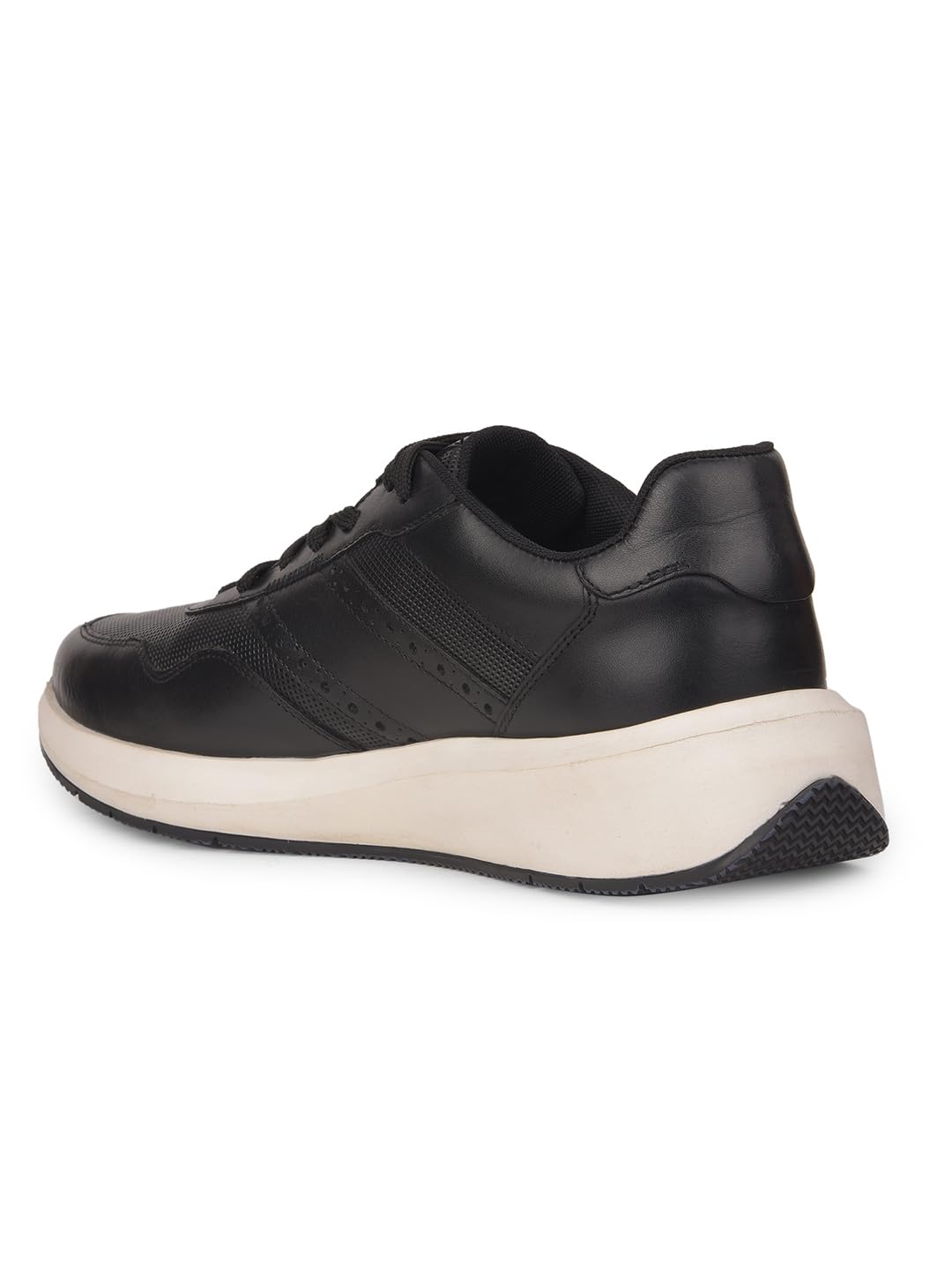 Hush Puppies Men's Casual Leather Shoes Black (10 UK)