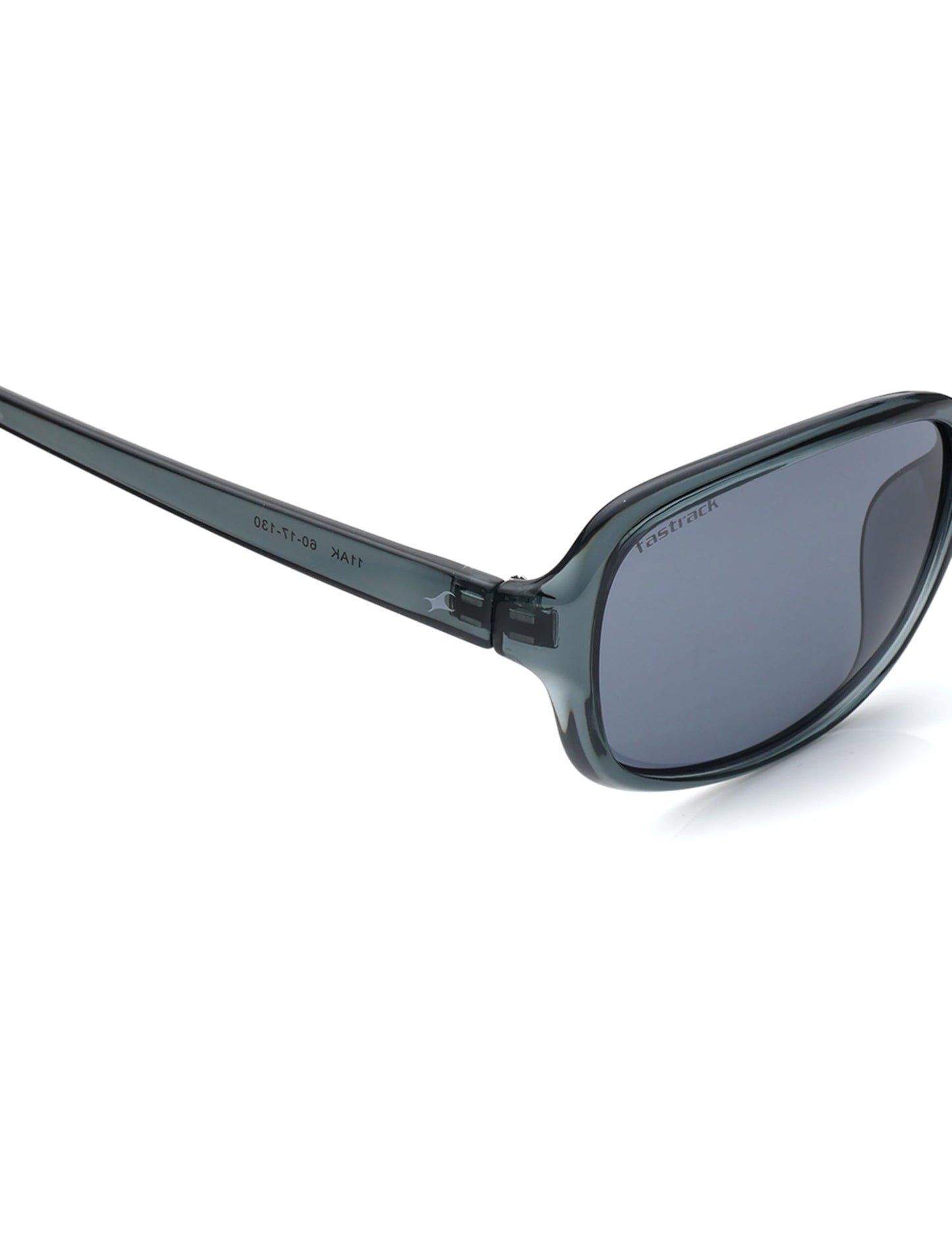 Fastrack Black Colored Bugeye Shaped Plastic Frame Polarized Sunglasses for Women