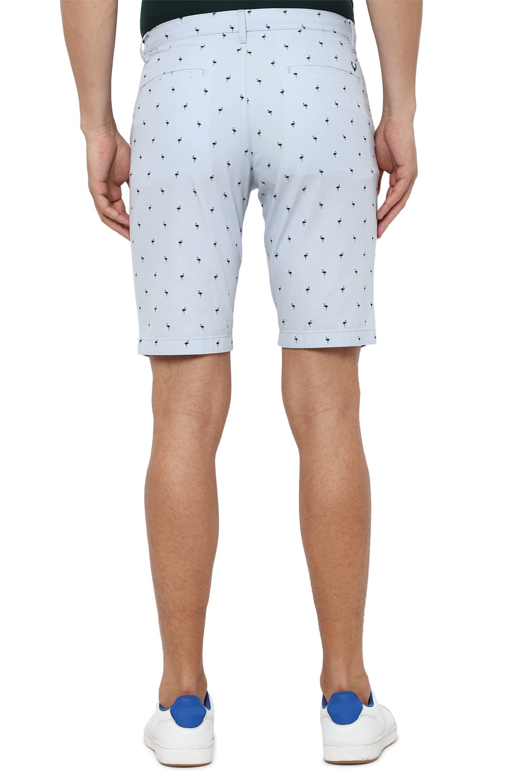 Allen Solly Men's Board Shorts (ASSRQSMF298589_Blue_L)