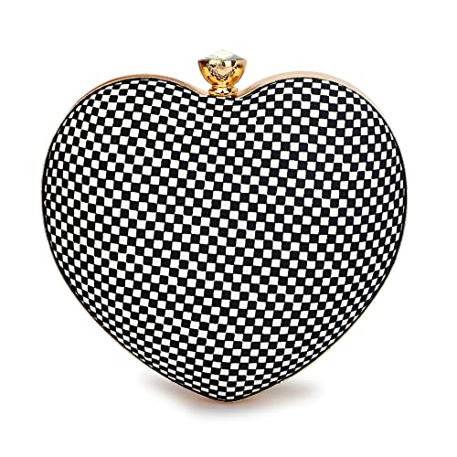 TOOBA Women Clutch Black & White