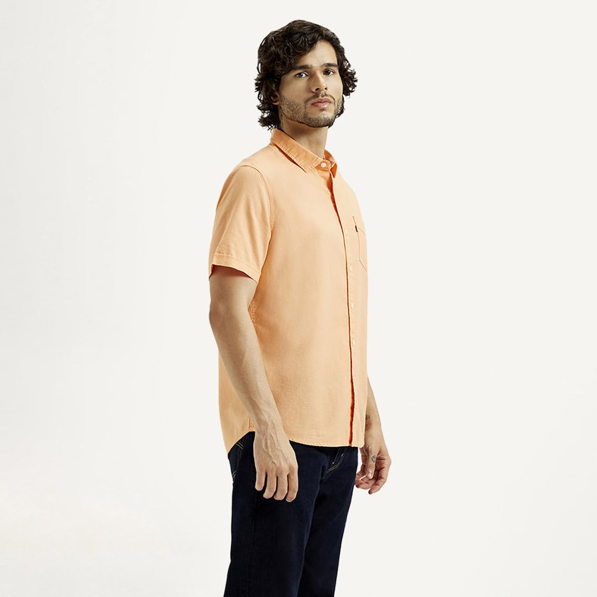 Levi's Men's Regular Fit Shirt (0036O-0022_Multi XS)