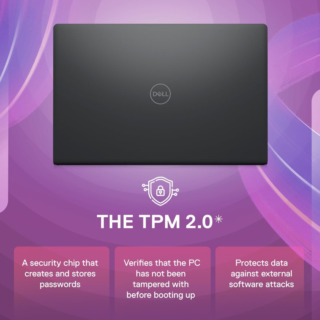 Dell 15, AMD Ryzen 3 7320U Processor (8GB RAM / 512GB SSD/Windows 11 + Office H&S 2024 + M365 / 15.6"(39.62 Cm) FHD Display / 12 Month Mcafee/Carbon Black Color/ 1.63 Kg Thin & Light Laptop