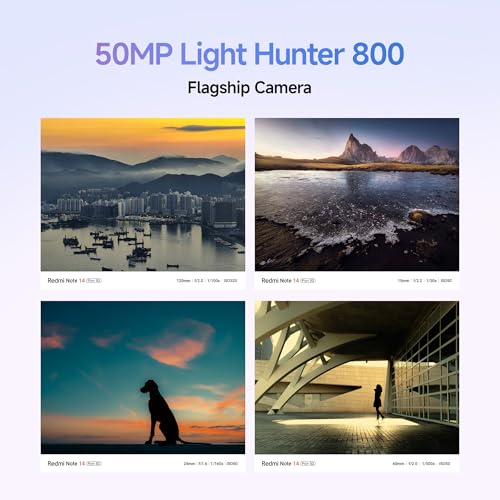 Redmi Note 14 Pro+ 5G Phantom Purple 8GB RAM 128GB Storage| 50 MP Triple Camera with Telephoto | Corning Gorilla Glass Victus 2 | IP 68 | SD 7s Gen 3