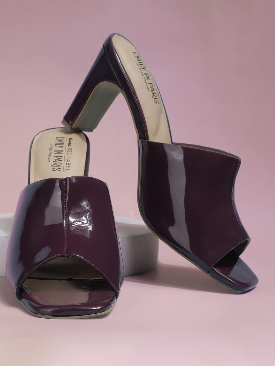 Bata Peep Toe Heels Sandals for Women Stylish and Comfortable Footwear