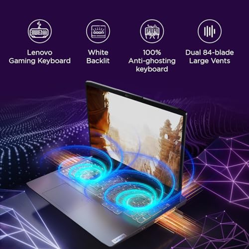 Lenovo LOQ Intel Core i7-13620H 15.6" (39.6cm) FHD IPS 144Hz 350Nits Gaming Laptop (16GB/512GB SSD/Win 11/NVIDIA RTX 4060 8GB/3 Month Game Pass/Office 2021/Storm Grey/2.4Kg), 82XV00BRIN