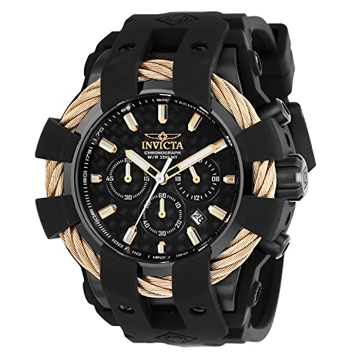 Invicta Bolt Quartz Black Dial Analog Watch for - Men 23867